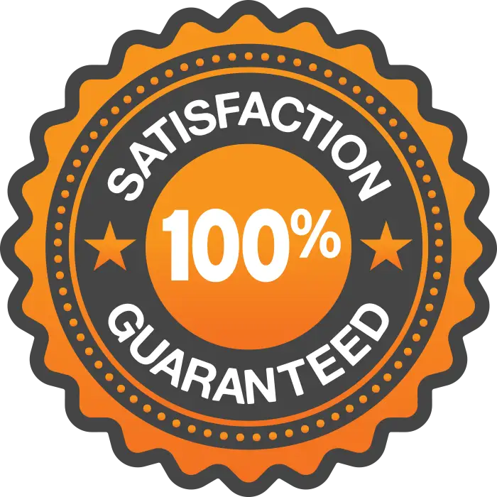 satisfaction guaranteed badge